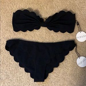 Marysia scalloped bikini set